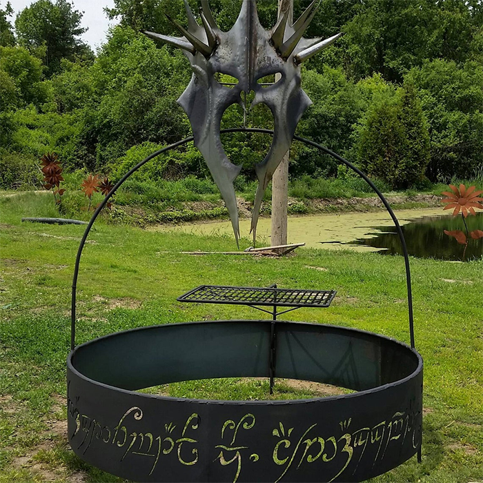 sauron outdoor grill