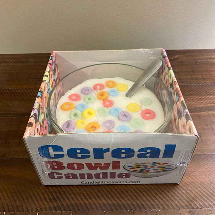 bowl of froot loops candle customer review danielle philis