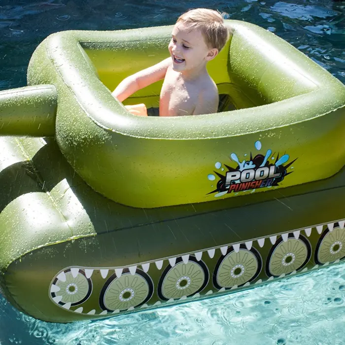 inflatable combat vehicle swimming toy for kids and adults