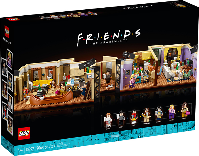 lego friends the apartments set packaging front