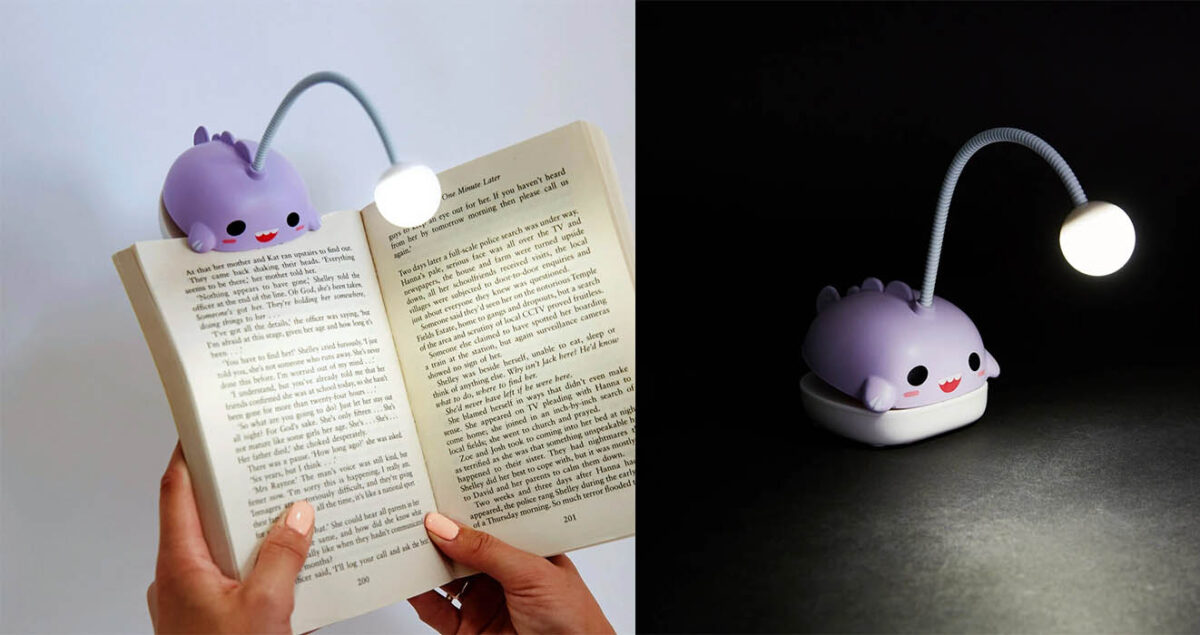 This Anglerfish Might Be The Cutest Book Light Ever Made