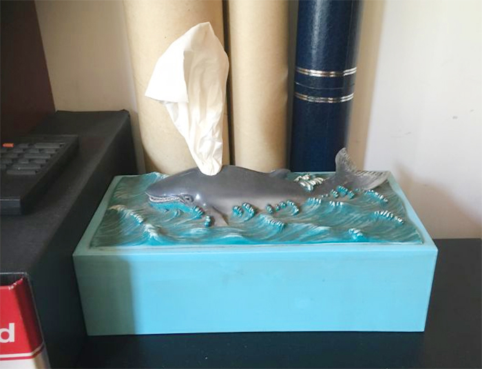 brilliant designs whale tissue dispenser