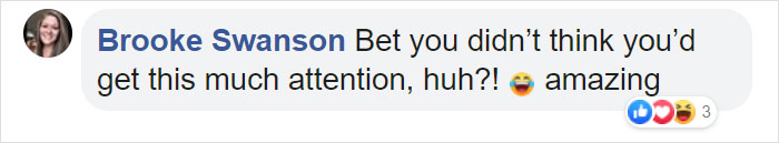 brooke swanson facebook comment on photos of guy with actual filters