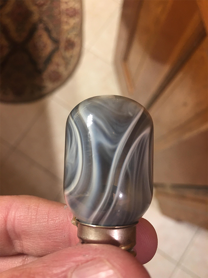 burned out microwave bulb smoke pattern