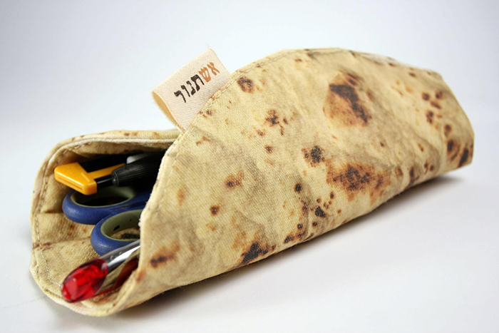 burrito style roll up pen case