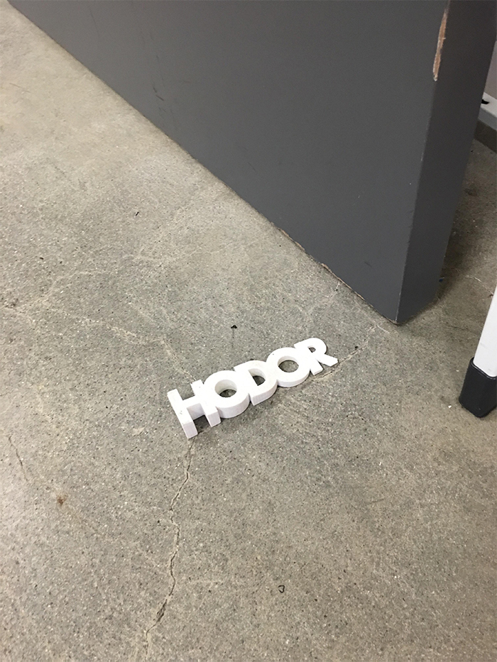 hodor door stop