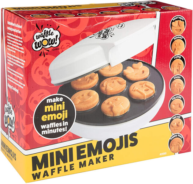 Mini Emojis Waffle Maker