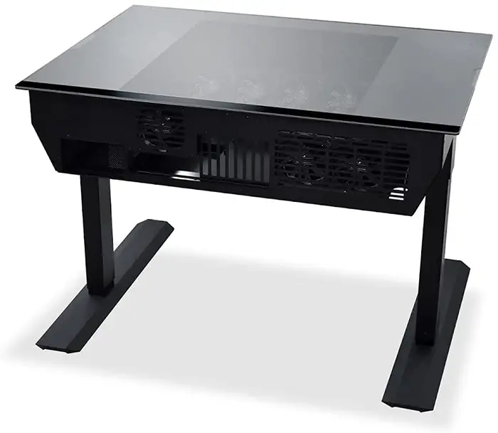 pc desk switchable top panel