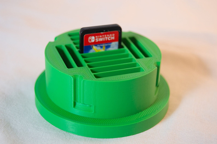 whopper printing mario warp pipe nintendo switch game cartridge case