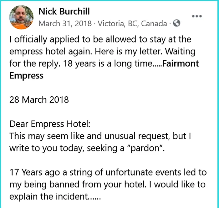worst hotel guest letter