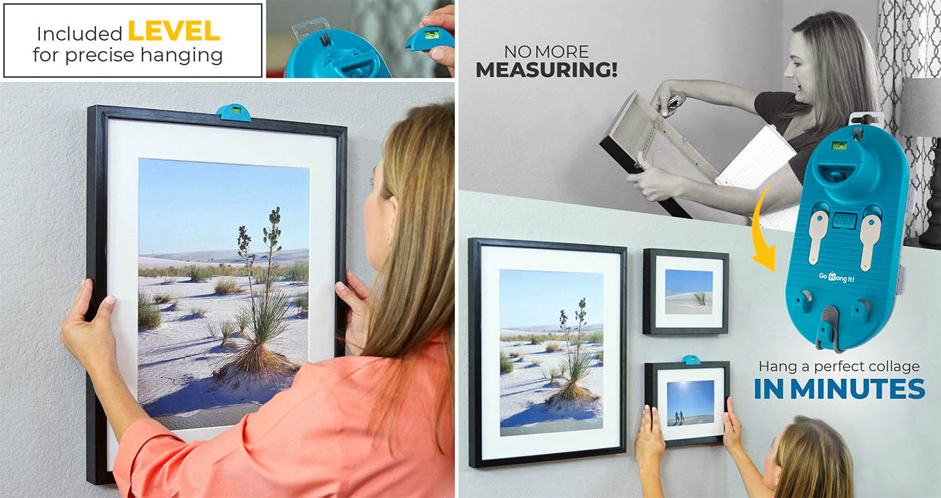 Go Hang It All-in-One Picture Hanging & Leveling Tool