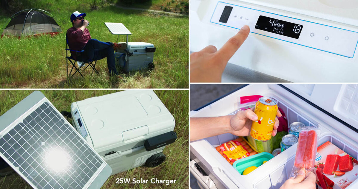 "GoSun Chillest" Is A SolarPowered Cooler That Can Make Its Own Ice