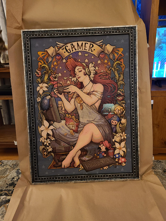 cross-stitch art gamer nouveau