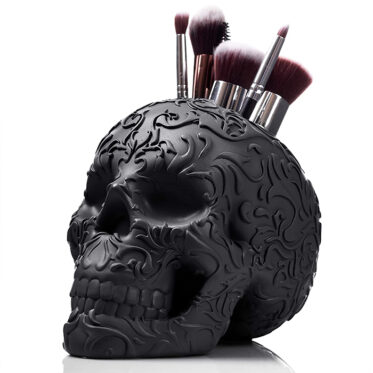 This Skull Might Be The Coolest Yet Creepiest Way To Hold Your Makeup