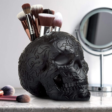 This Skull Might Be The Coolest Yet Creepiest Way To Hold Your Makeup