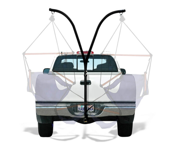 You Can Get A Trailer Hitch Stand For Your Truck That Holds A Couple Of