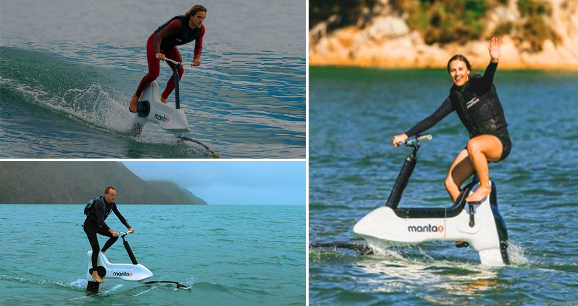 You Can Cycle Across Water With These 'Bicycles'