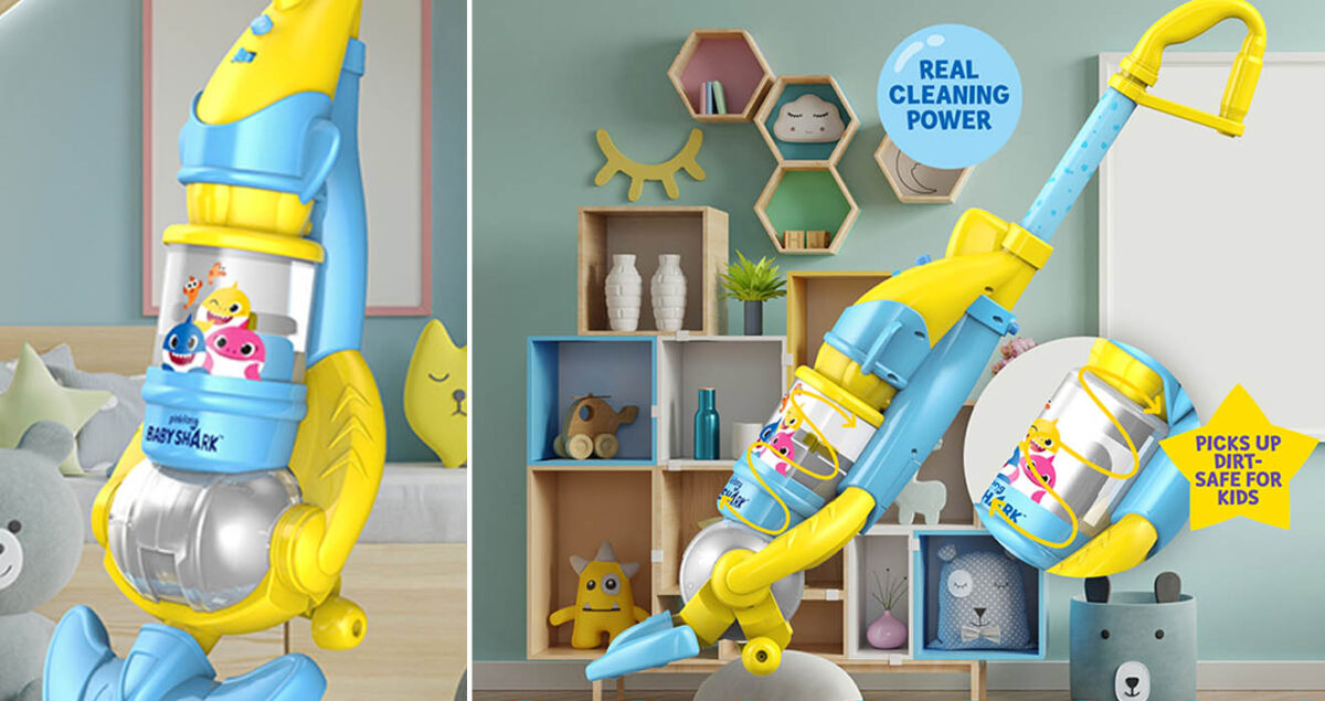 You Can Get A 'Baby Shark' Vacuum For Kids That Actually Works