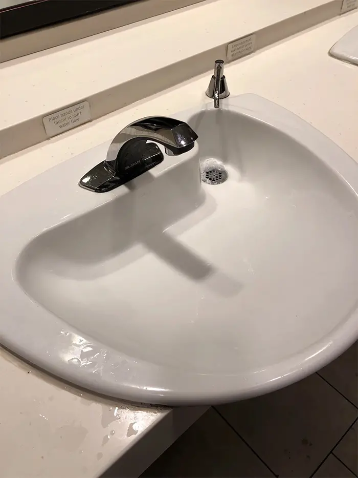 brilliant design ideas drain under soap dispenser