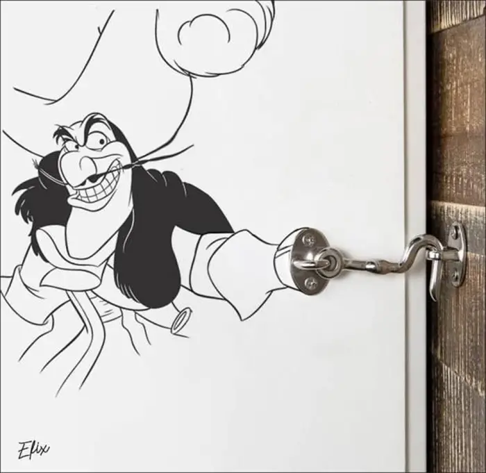 captain hook door lock