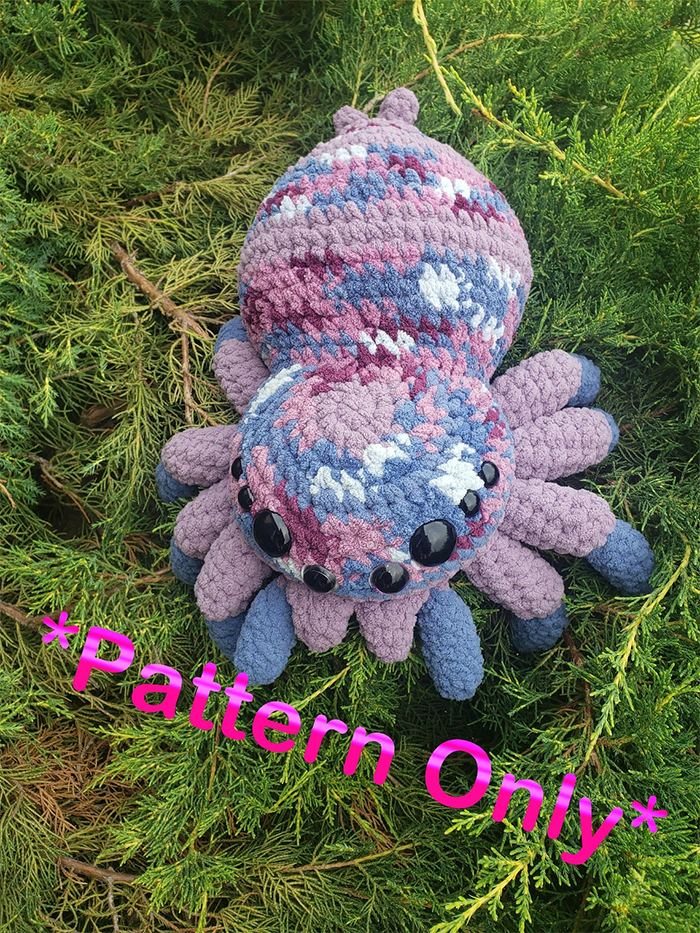 crochet spider pattern