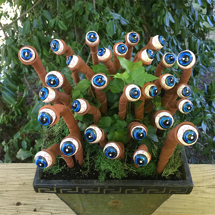 eyeball plants creepy decors