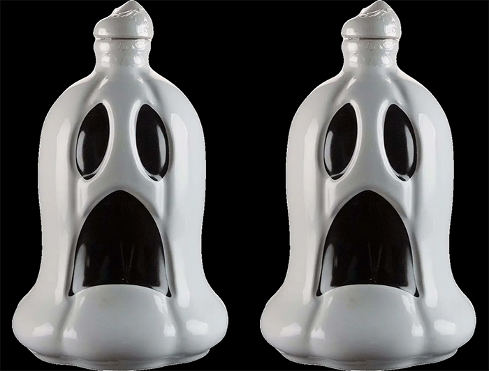ghost edition tequila bottles halloween