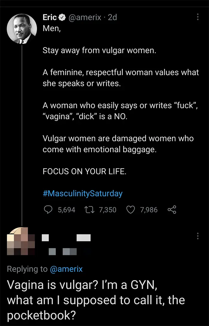 murdered by words vulgar women