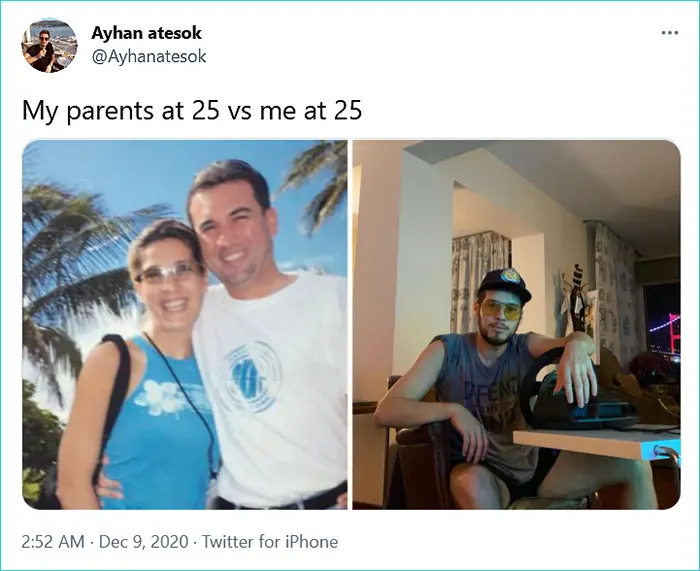 my parents vs me ayhan atesok