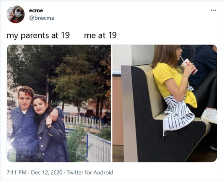 People Share The Hilarious Differences In My Parents Vs Me Tweets
