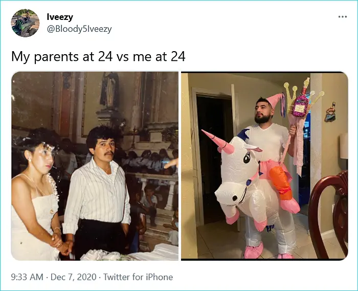 my parents vs me iveezy