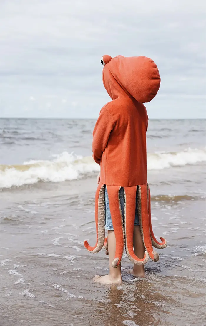 octopus hoodie halloween costume