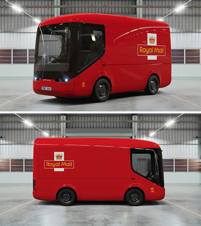 royal mail electric delivery van