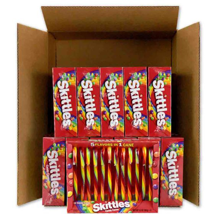 skittles candy canes 12-12 count cradcles