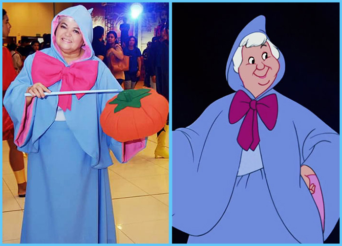 tia sol cosplay cinderella fairy godmother