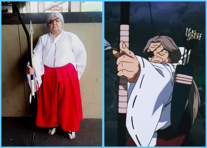 tia sol cosplay inuyasha kaede