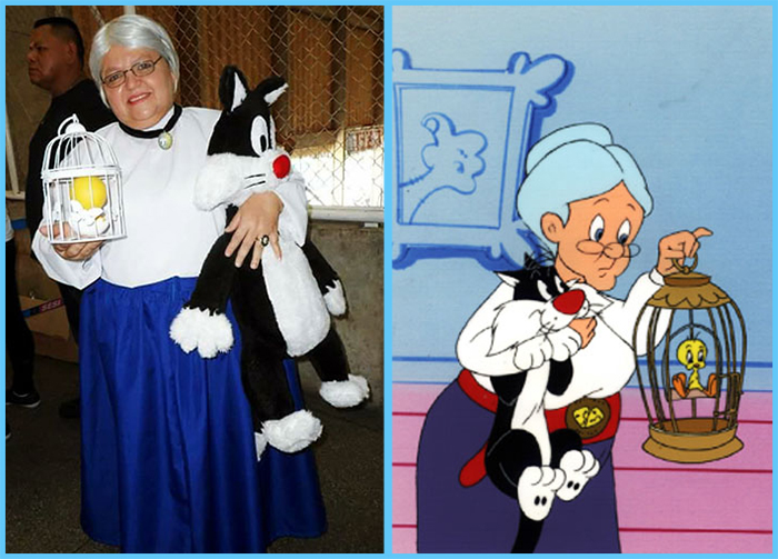 tia sol cosplay looney tunes granny