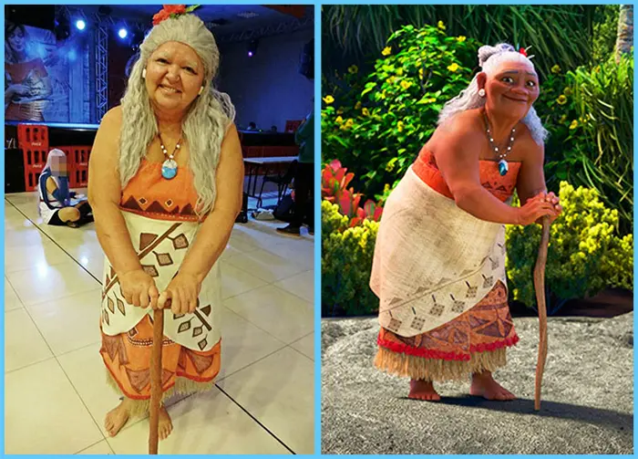 tia sol cosplay moana gramma tala