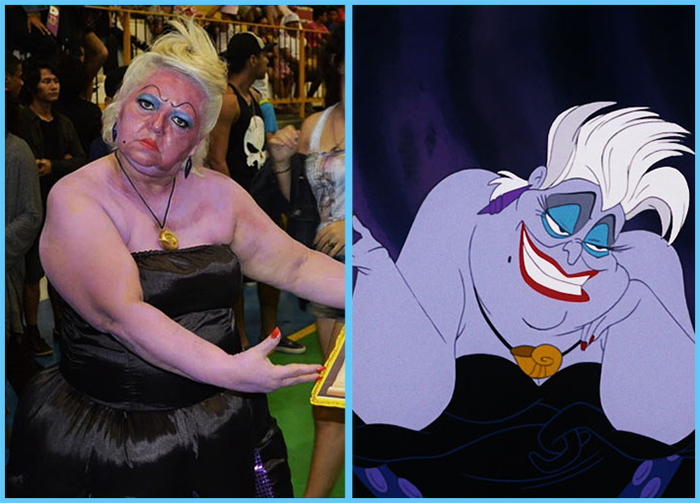 tia sol costume play the little mermaid ursula