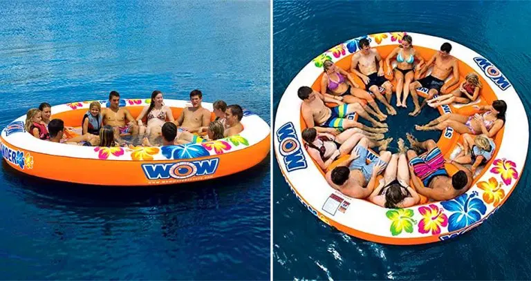 12-Person Inflatable Island