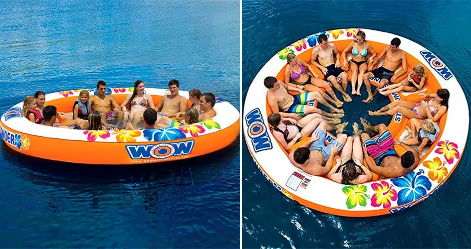12-Person Inflatable Island