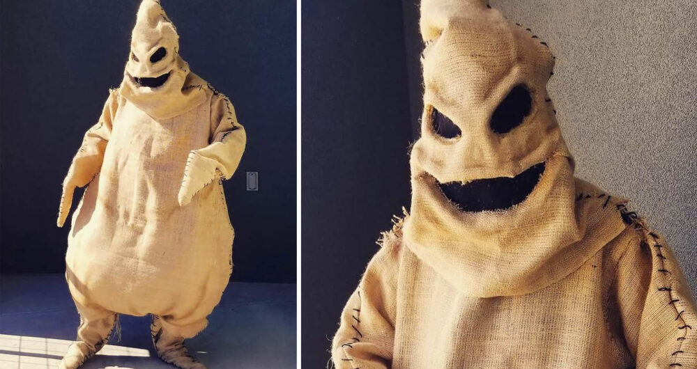 DIY 'Oogie Boogie' Halloween Costume