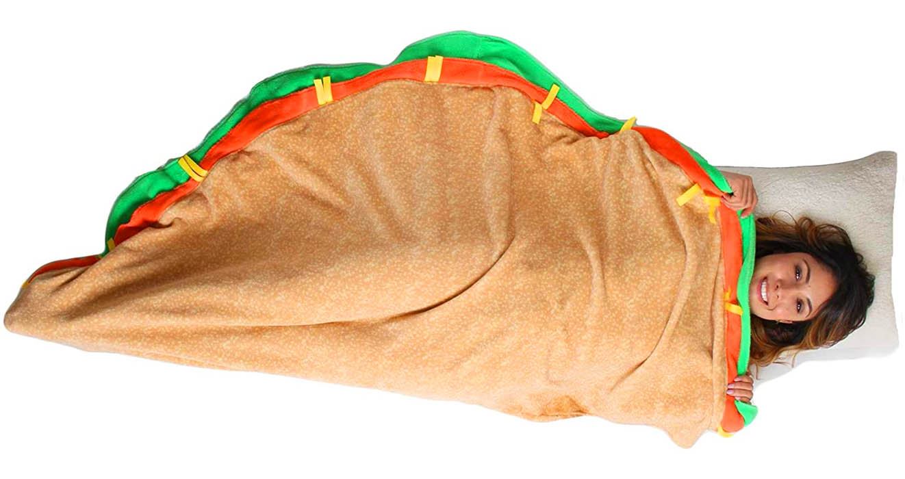 Taco Sleeping Bag Blanket