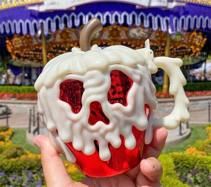 disney poison apple mug