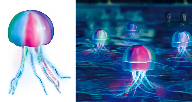 floating jellyfish pool light