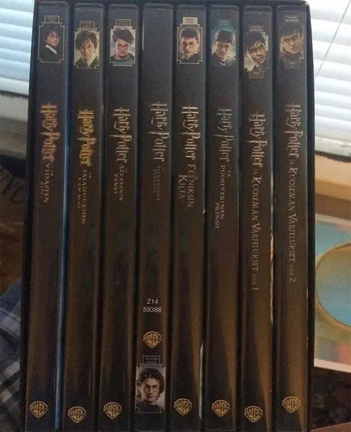 harry potter dvd collection ocd