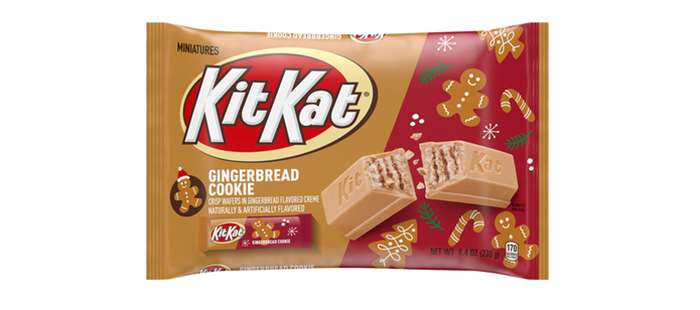 kit kat gingerbread cookie flavor
