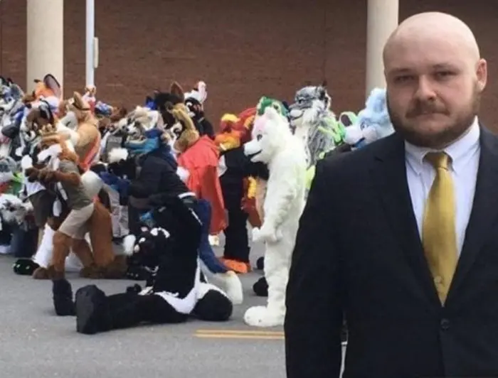 man's wedding venue double-booked with furry convention