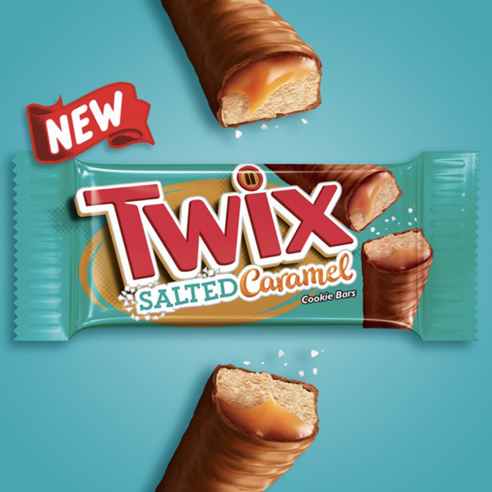 new twix salted caramel cookie bars