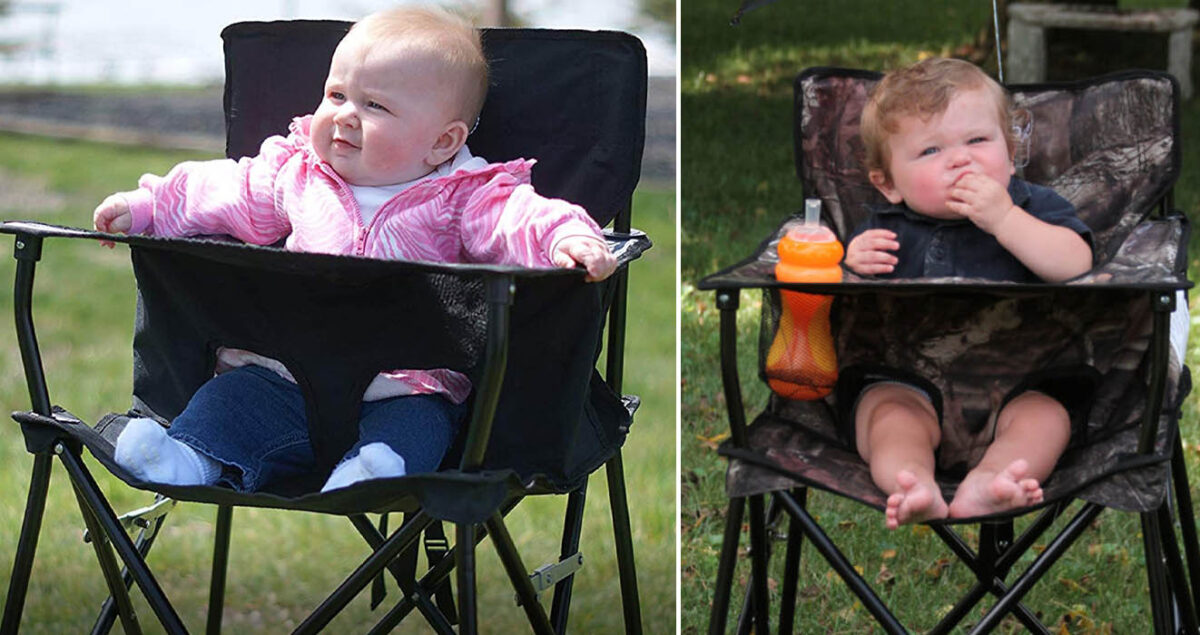 This Portable High Chair Is Perfect For Outdoor Activities